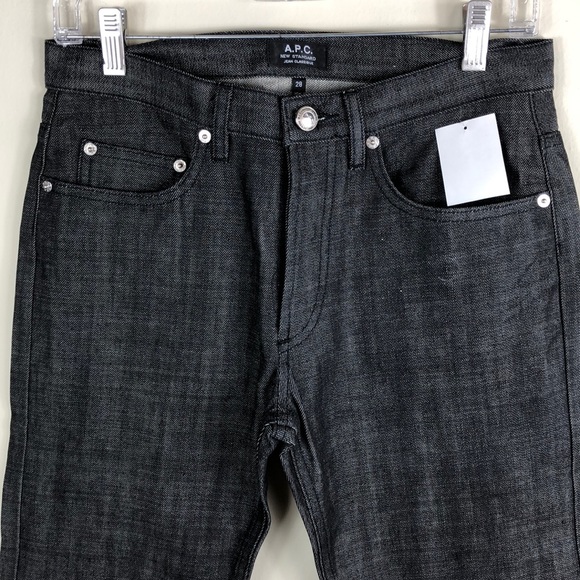 APC New Standard Raw Indigo Denim Jeans 28 Waist - Picture 4 of 9